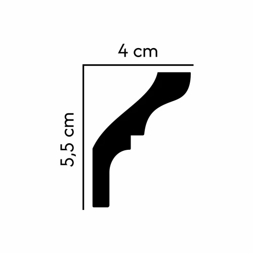 listwa sufitowa F-202 profil