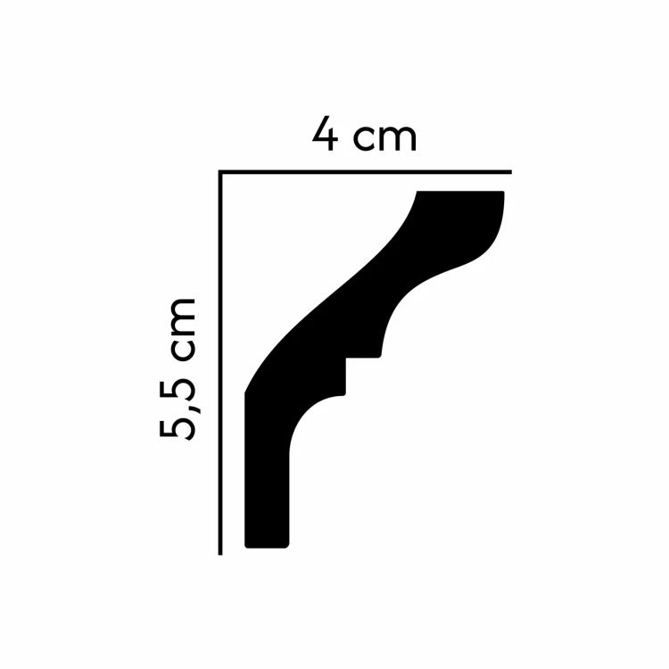 listwa sufitowa F-202 profil
