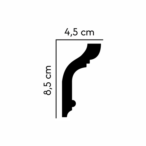 listwa sufitowa F-204 profil