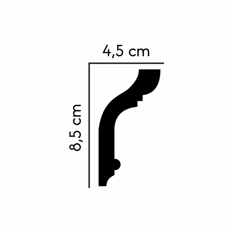 listwa sufitowa F-204 profil