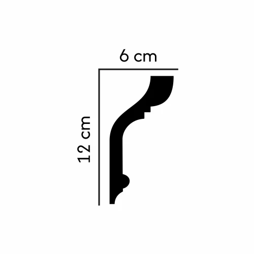 listwa sufitowa F-205 profil