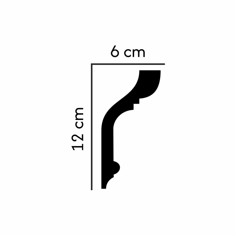 listwa sufitowa F-205 profil