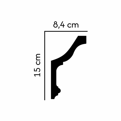 listwa sufitowa F-209
