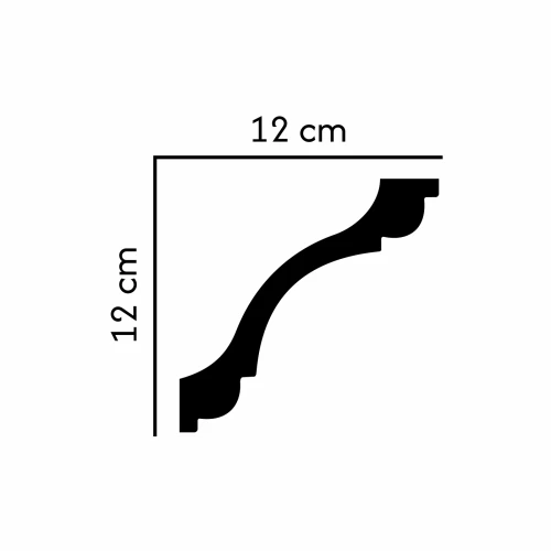 listwa sufitowa F-212 profil