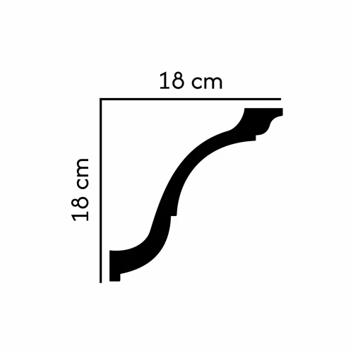 listwa sufitowa F-217 profil