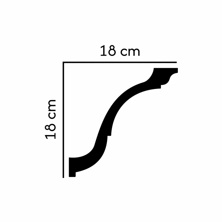 listwa sufitowa F-217 profil