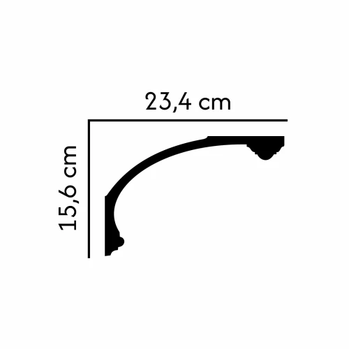 listwa sufitowa F-230 profil