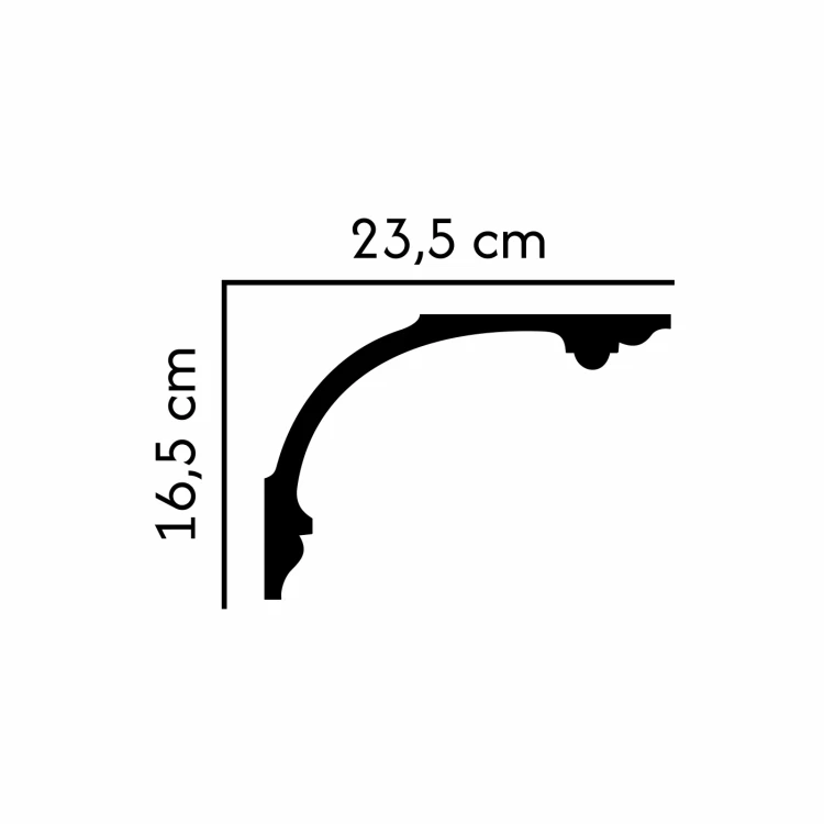 listwa sufitowa F-232 profil