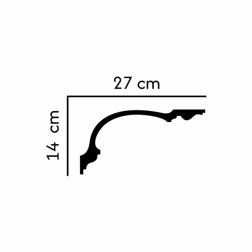 listwa sufitowa F-233 profil