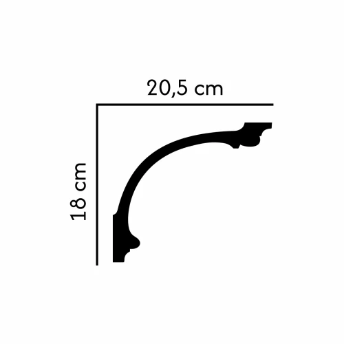 listwa sufitowa F-234 profil