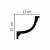 listwa sufitowa F-244 profil