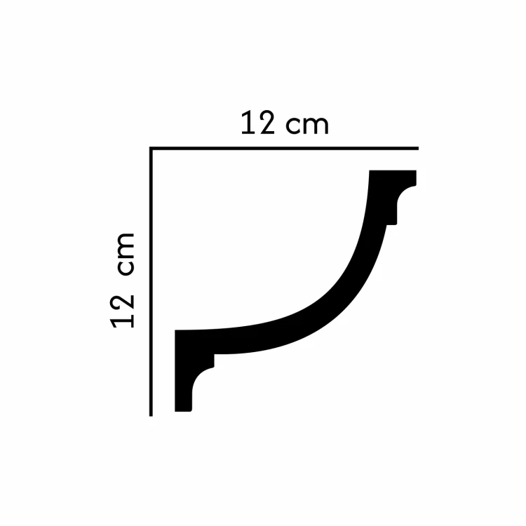 listwa sufitowa F-244 profil