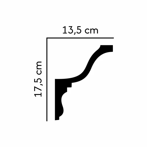 listwa sufitowa F-245 profil