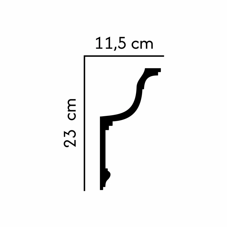 listwa sufitowa F-246 profil