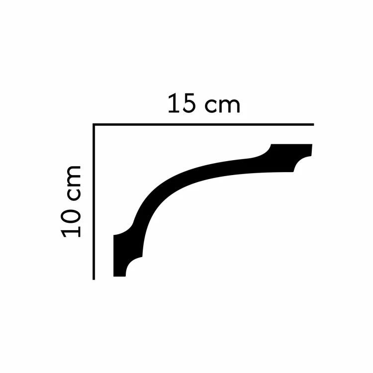 listwa sufitowa F-274 profil