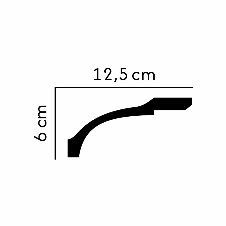 listwa sufitowa F-276 profil