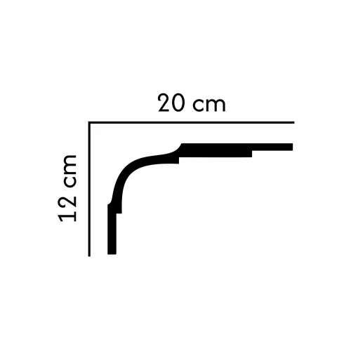 listwa sufitowa F-278 profil