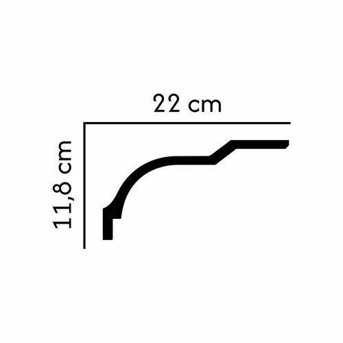 listwa sufitowa F-280 profil