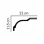 listwa sufitowa F-280 profil