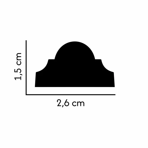 listwa ścienna L-202 profil
