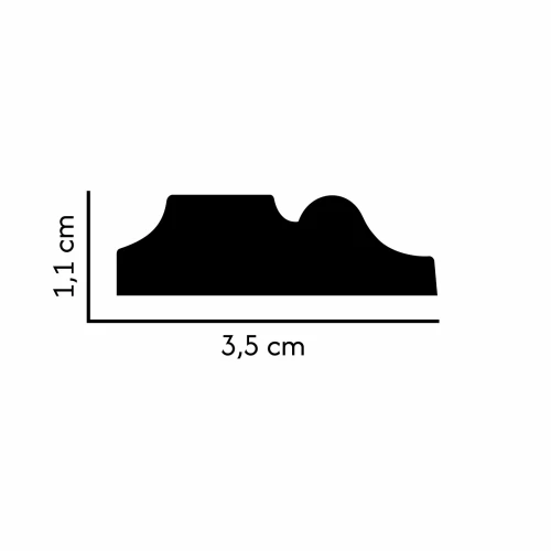 listwa ścienna L-204 profil