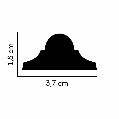 listwa ścienna L-206 profil