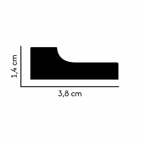 listwa ścienna L-208 profil