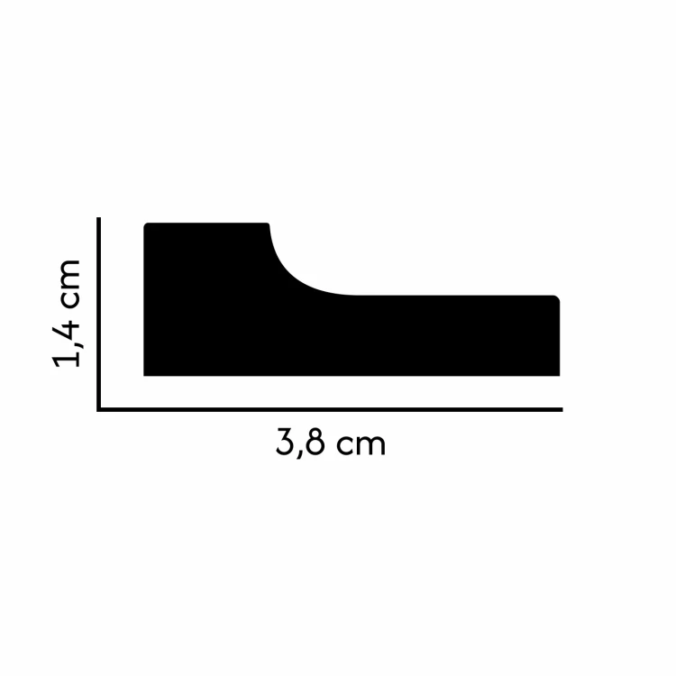 listwa ścienna L-208 profil