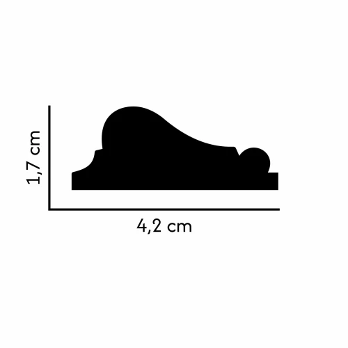 listwa ścienna L-210 profil