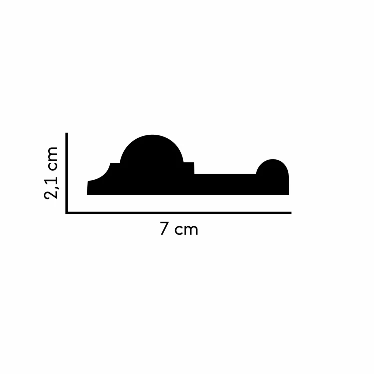 listwa ścienna L-220 profil