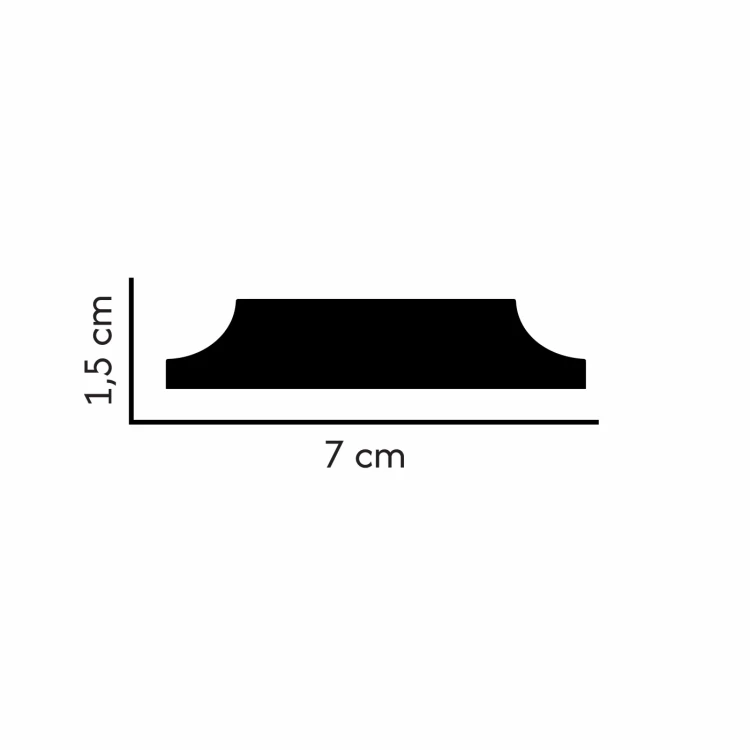 listwa ścienna L-222 profil