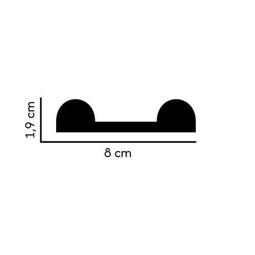 listwa ścienna L-251 profil
