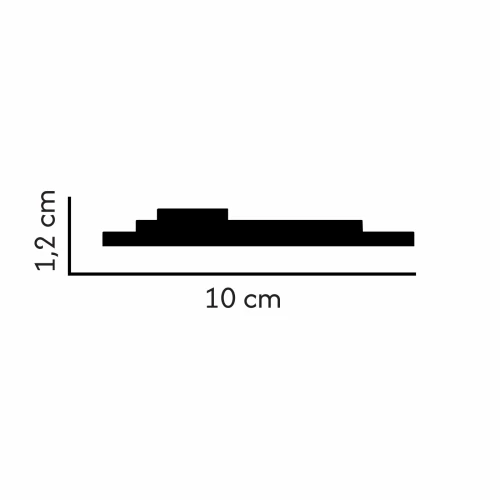 listwa ścienna L-262 profil