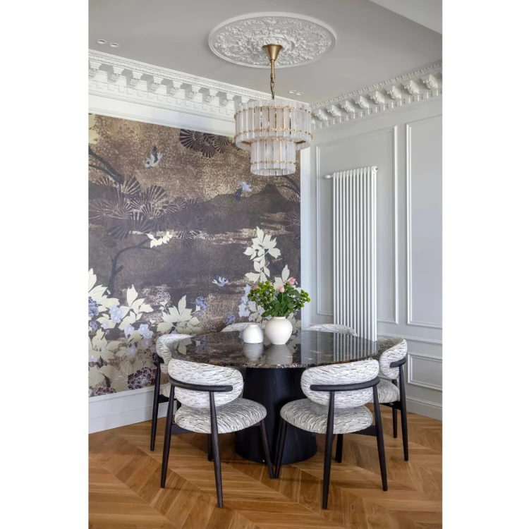 rozeta gipsowa sufitowa R-339 aranżacja