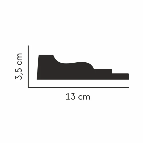 Listwa elewacyjna EL-121 profil