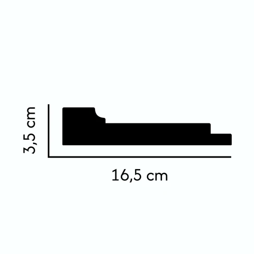 Listwa elewacyjna EL-129 profil