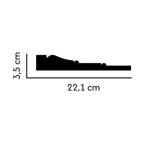 Listwa elewacyjna EL-138 profil