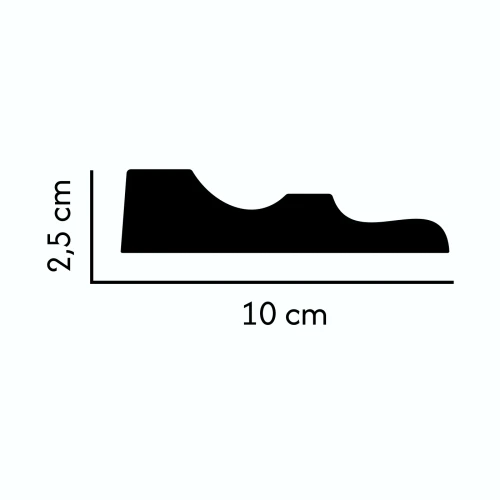 Listwa elewacyjna EL-150 profil