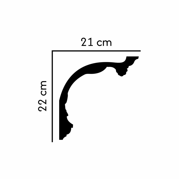 faseta gipsowa F-333 profil