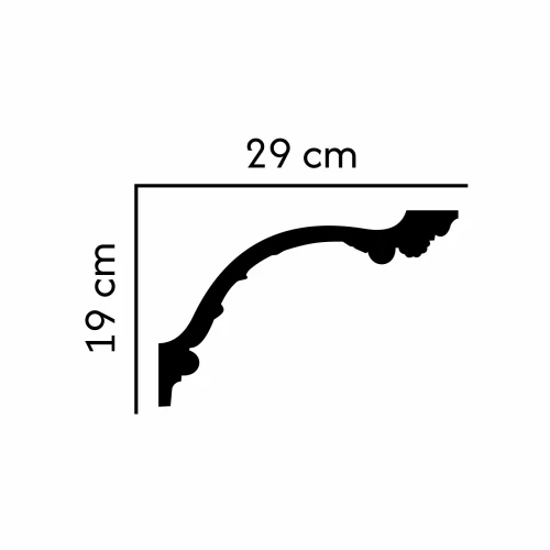 faseta gipsowa F-335 profil