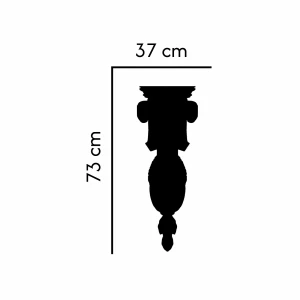 konsola gipsowa K-312 profil