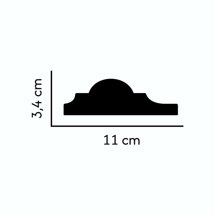listwa elewacyjna EL-104 profil