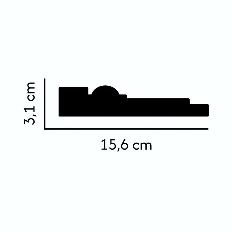 listwa elewacyjna EL-112 profil