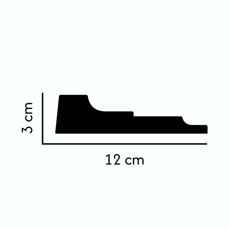 listwa elewacyjna EL-124 profil