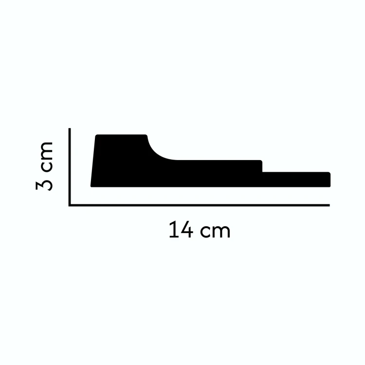 listwa elewacyjna EL-127 profil