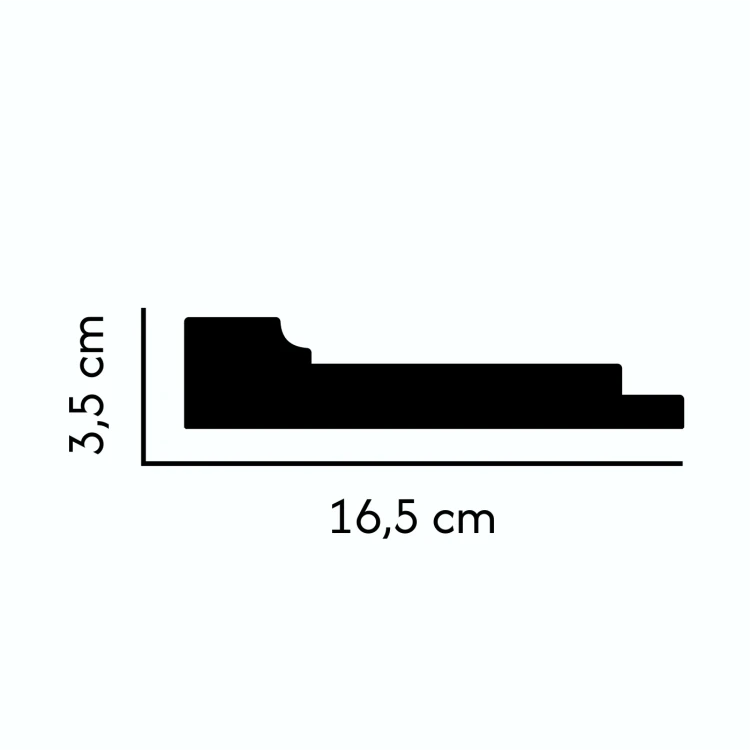 listwa elewacyjna EL-129 profil