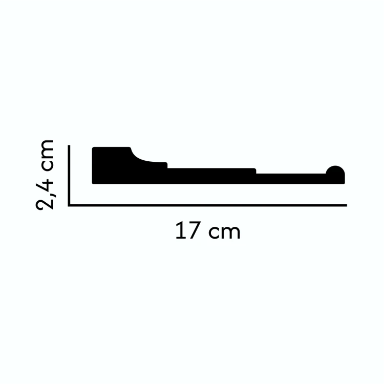 listwa elewacyjna EL-135 profil