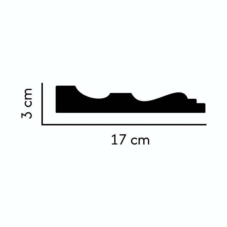 listwa elewacyjna EL-151 profil