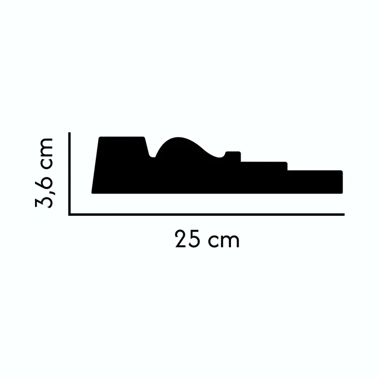 listwa elewacyjna EL-154 profil