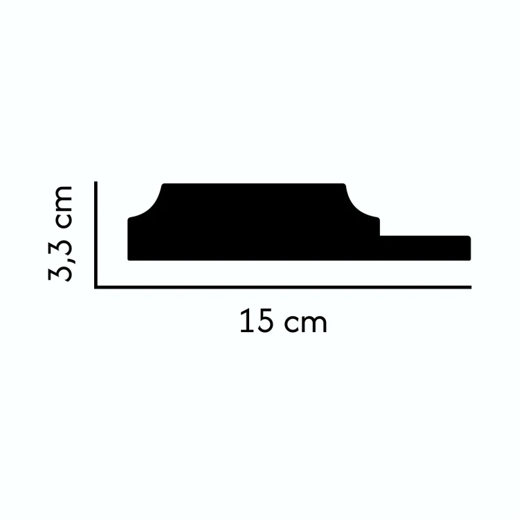listwa elewacyjna EL-156 profil